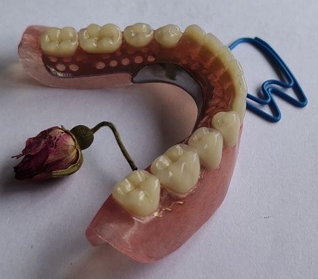 Răng giả hoàn chỉnh Thẩm mỹ vĩnh viễn Làm răng giả một phần acrylic